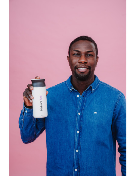 "Maker's Fuel" Travel Tumbler by Kinto